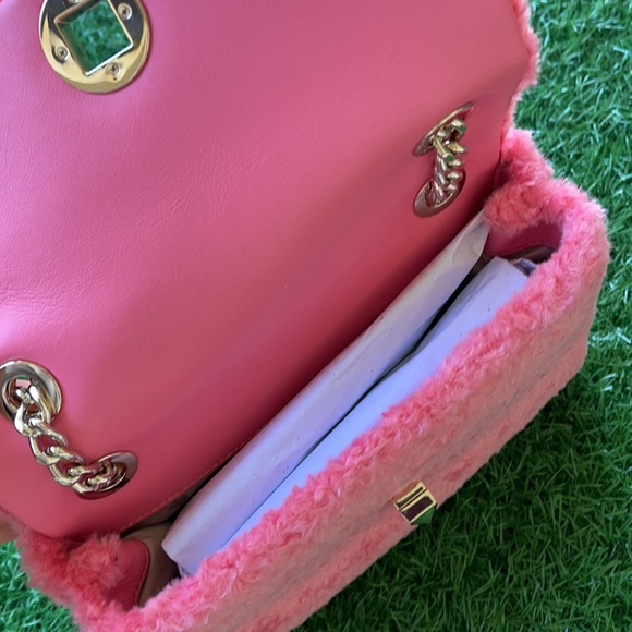 Kate Spade Natalia Foux Fur small flap crossbody - Picture 7 of 16